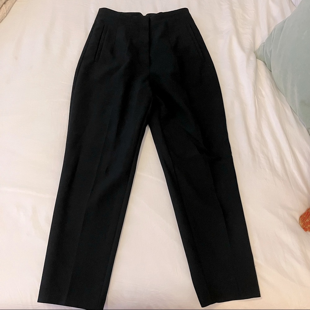 Zara High Waisted Tapered Pants